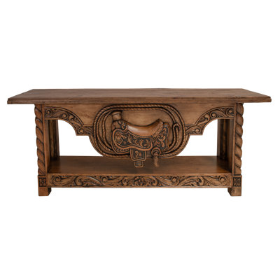 Old West Saddle Console