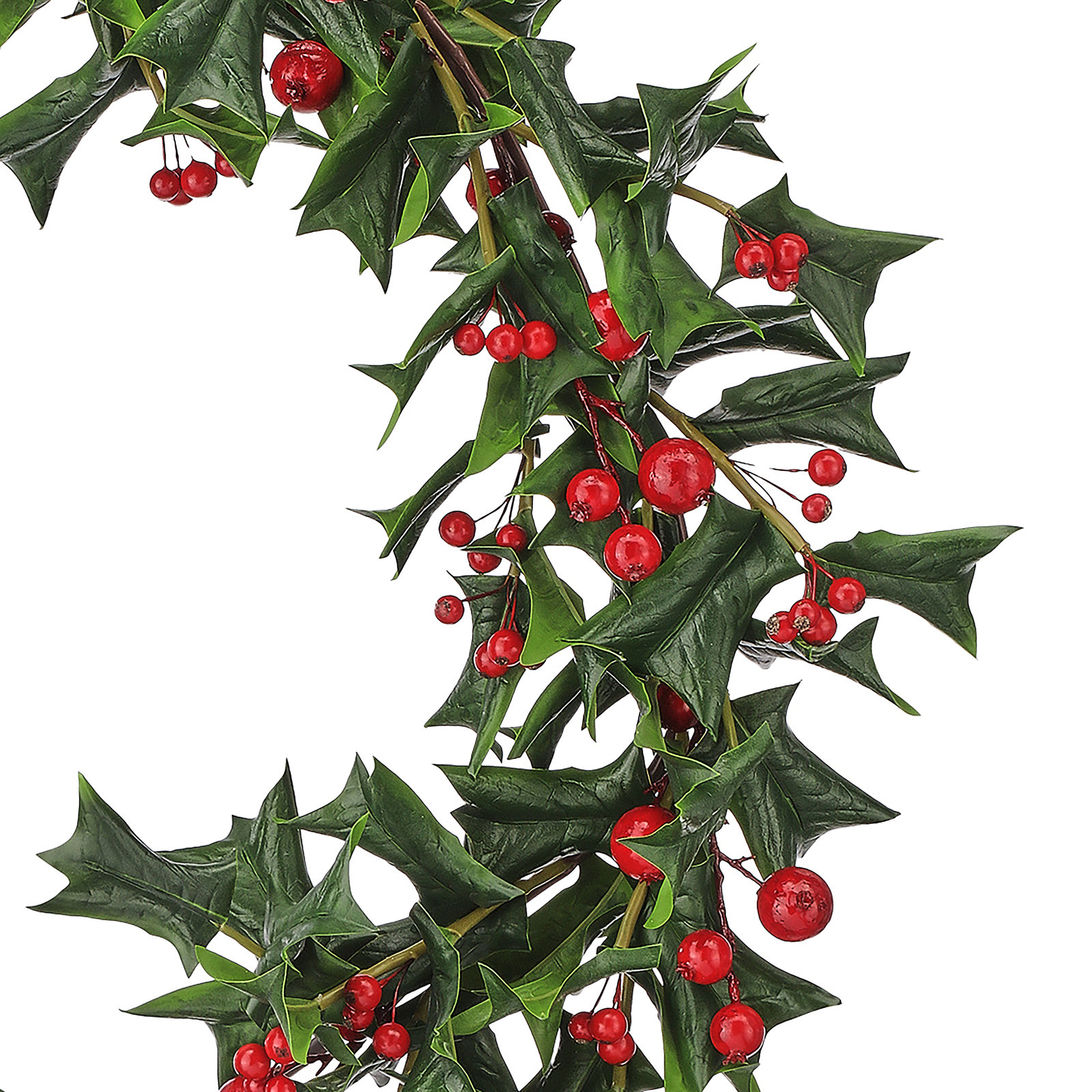 48" Pacific Northwest Holly With Berry Garland