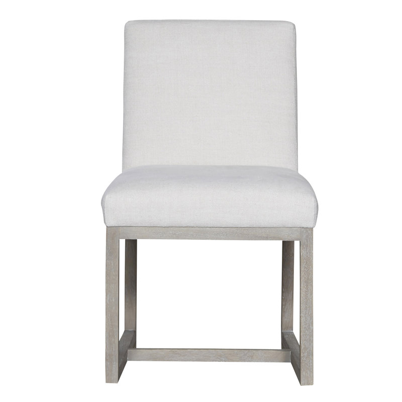 Carter Upholstered Dining Chair, Flint Gray