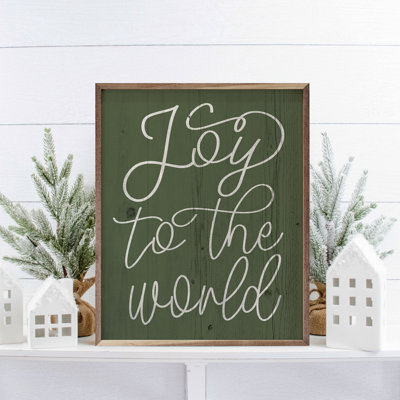 Joy to the world - vert