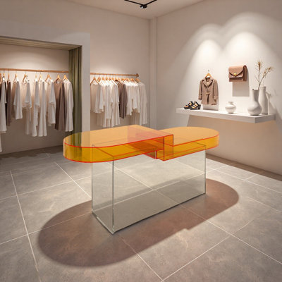 Luxury and simple display table for clothing store by Orren Ellis