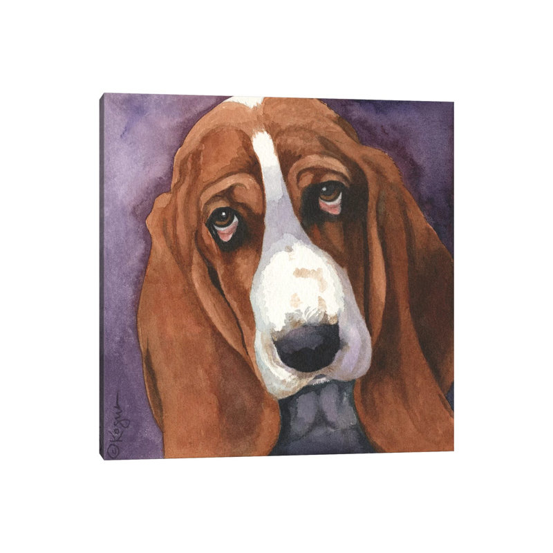 Toby 1 Piece Painting on Canvas, 45.72 cm H x 45.72 cm W x 1.91 cm D, Wrapped Canvas