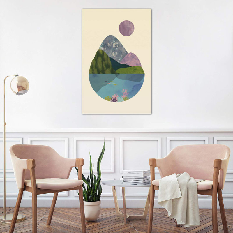 " Summer " by Flatowl, Wrapped Canvas, 40" H x 26" W x 1.5" D