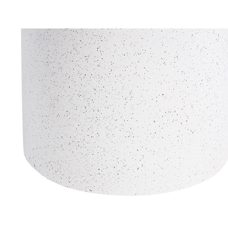 Garden Dining Table SIRMIONE 200 cm 110 cm Terrazzo Effect White Terrazzo