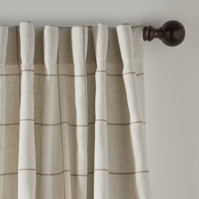 Laurene Blackout Curtain Single Panel