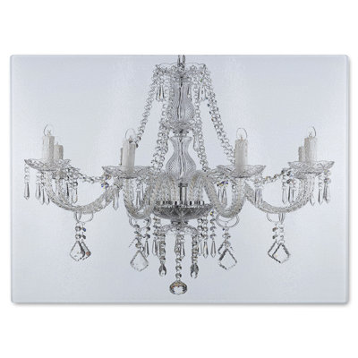 Chandelier Glass Chopping Board