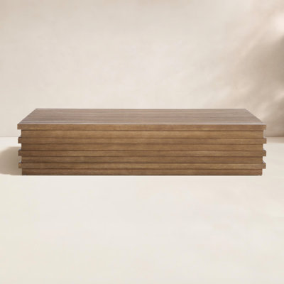 Priya 26" Eucalyptus Patio Table