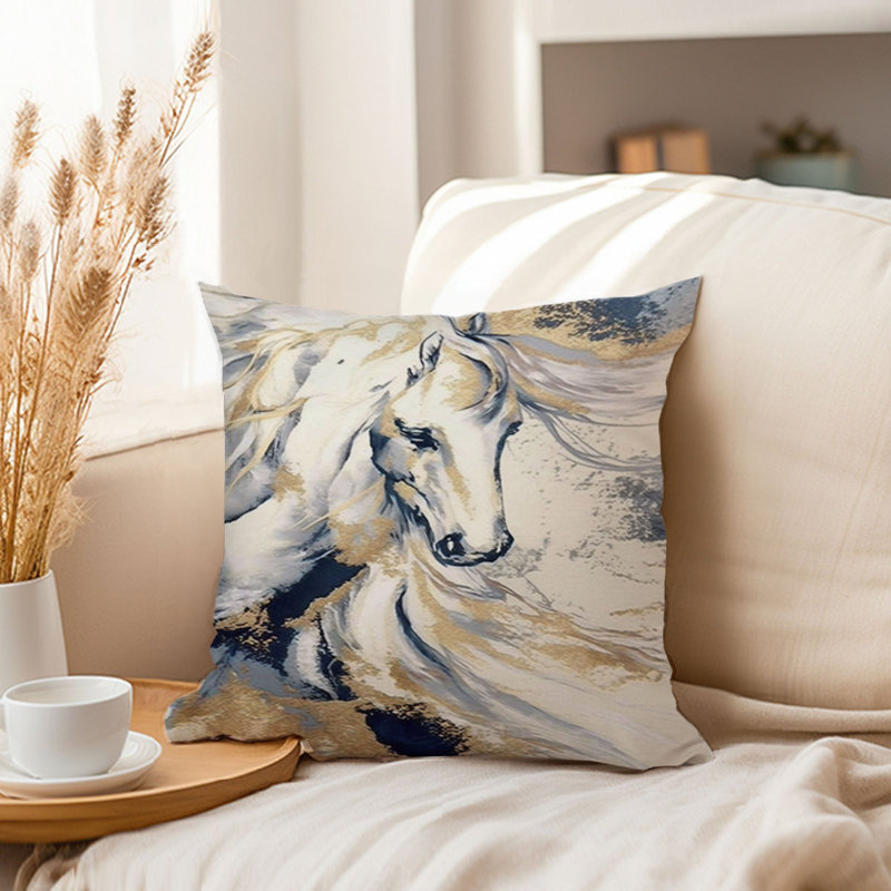 Animals Equestrian Elegance Modern Horse Modern, 16"H x 16" W