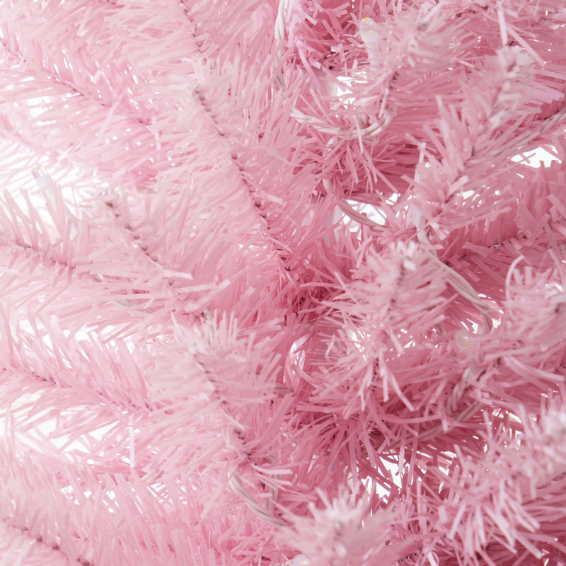Arbre de Noël 8 pi avec 818 pointes de branches réalistes et support en plastique