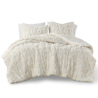 Animal Inspired Chenille Comforter Twin/Twin Xl - , Filling, Microfiber Reverse, For , Soft Textured, Washable