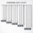 Damask pattern - Damask Mid-Century Modern Blackout Curtain Single Panel-1414538644