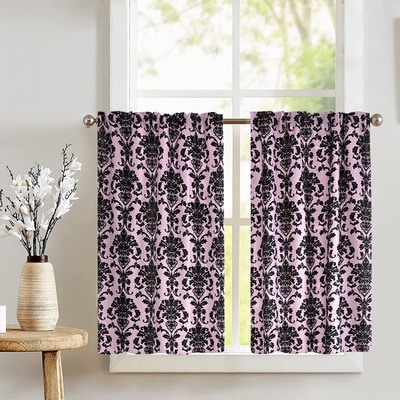 Rideaux Popeline, Rose pastel