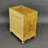 Floral Magazine Cabinet