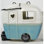 10 in. H Ceramic Tabletop Lantern Holder with Candle Included