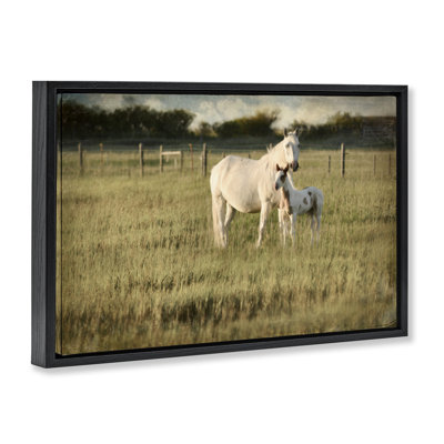 Toile et cheval de campagne par Rhonda Addison