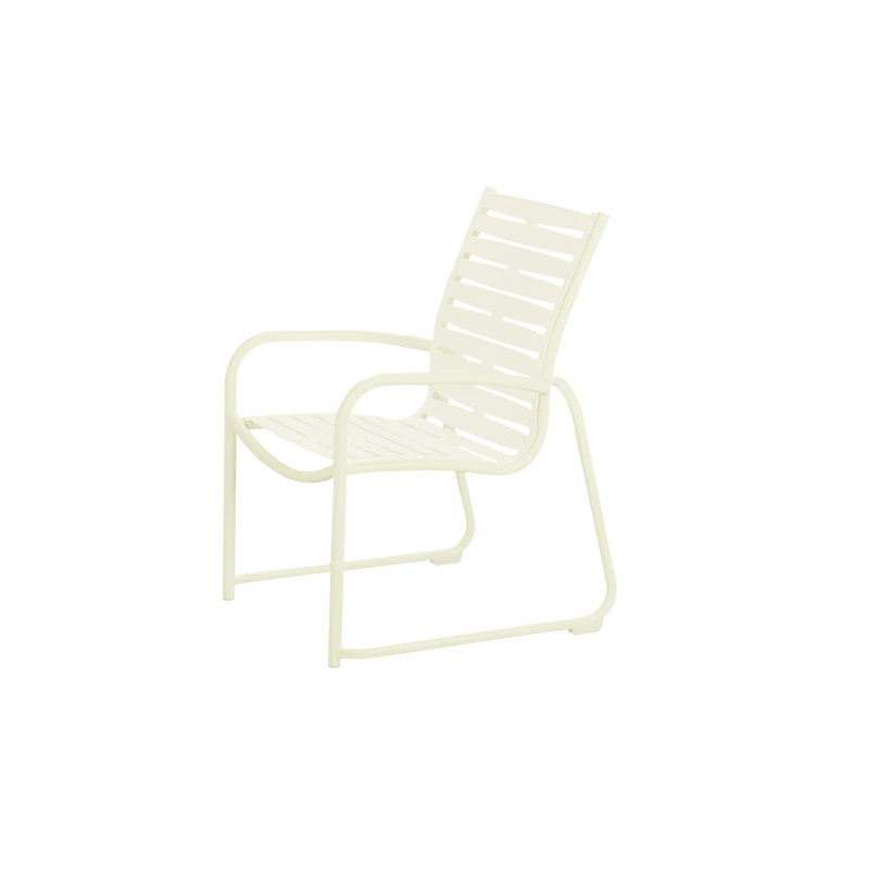 Chaise de patio empilable Millennia EZ SPAN ™, Neige, Neige