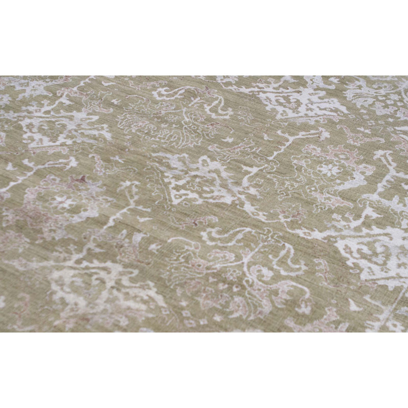 Tapis chameau noué à la main de haute qualité