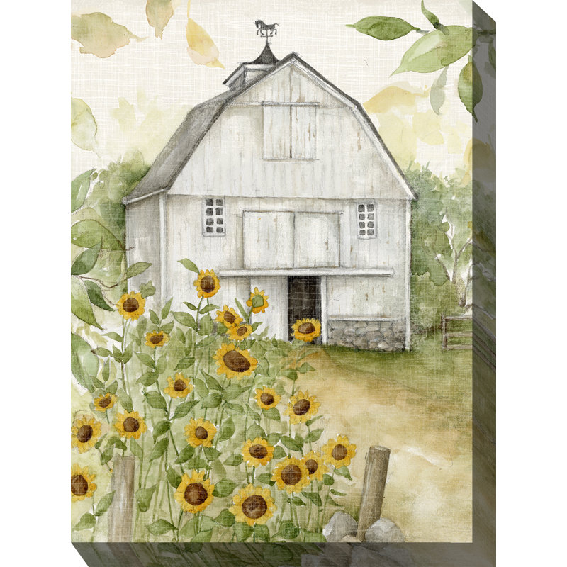 Art extérieur ensoleillé à la ferme
