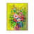 Toile avec cadre flottant brun