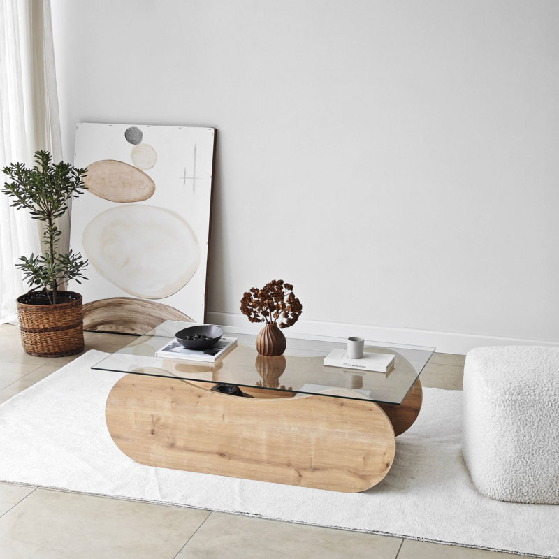 Table basse, Chêne saphir
