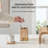 Solid Wood Pen Holder with 2 Coasters-1004160196