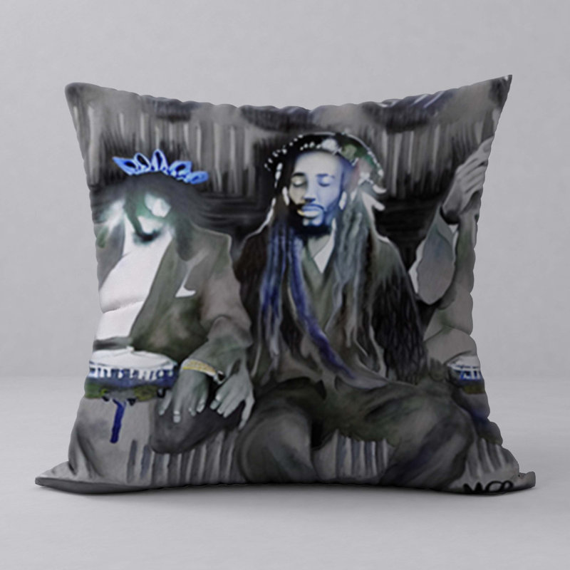 Reversible Throw Pillow