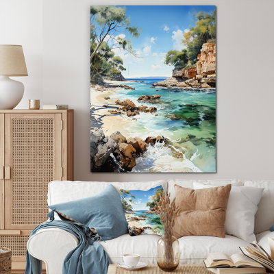 «Dominic Coastal Splendor» sur toile