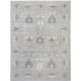 One-of-a-Kind 10'1" x 13'9" Area Rug in Blue/Ivory/Brown/White