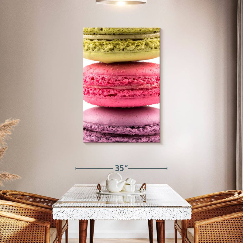Yarlin Three Macarons, 45" H x 30" W