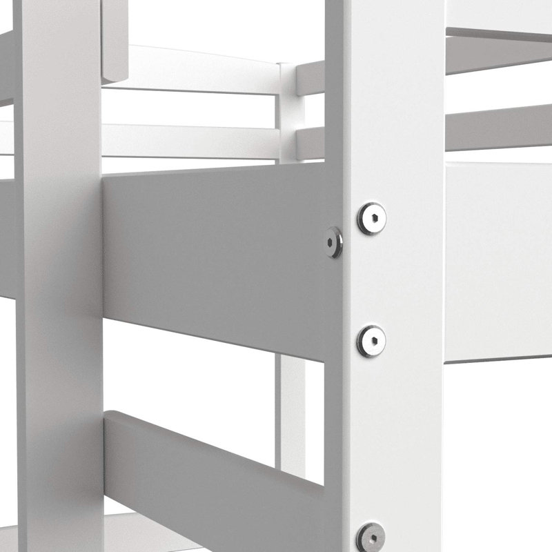 Lit simple au-dessus de simple Plumerville, Blanc