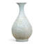 Carved Octagonal Porcelain Vase with Lotus and Fish Motif Celadon Glaze