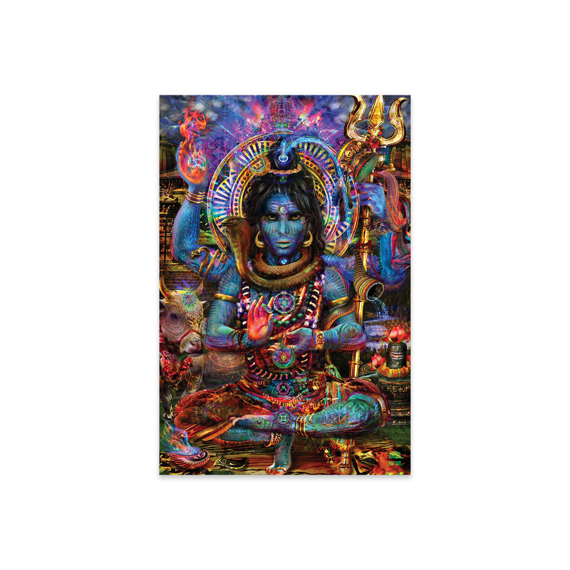 Shiva, impression sur verre acrylique