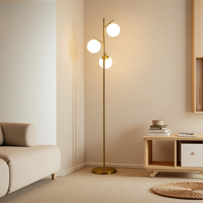 Lampe sur pied à 3 lumières Tree