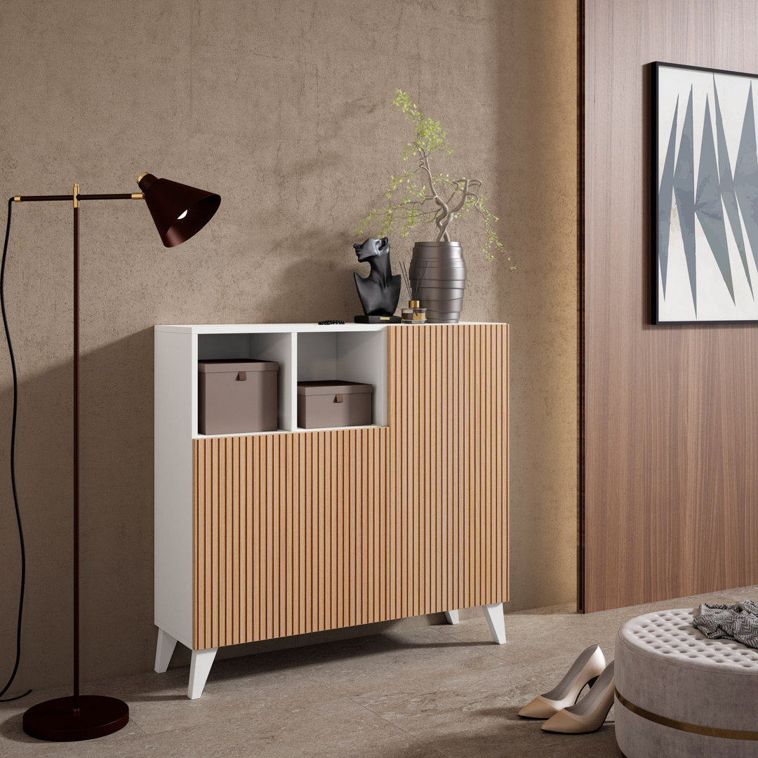 Moss 12 Pair Shoe Storage Cabinet