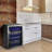 Hamilton Beach 43-Bottle Wine Cooler Fridge Cellar With Wire Shelves, Digital Controls