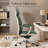 Genuine Leather Executive Chair, Swivel Ergonomic Office Chair, Desk Chair with Tilt Reclining, Alu-644459500