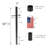 Kerys Lamp Post With Cross Arm
