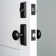 Ageless Iron Vale Plate Entry Set with Single Cylinder Deadbolt and Keep Knob