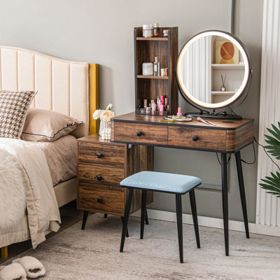 Dressing Table with Mirror