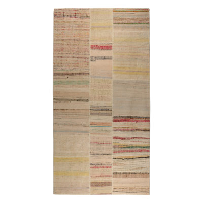 One-of-a-Kind 3'11" X 8' Hand Knotted Area Rug