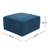 Upholstered Square Ottoman (Only Including Ottoman)-1615317206