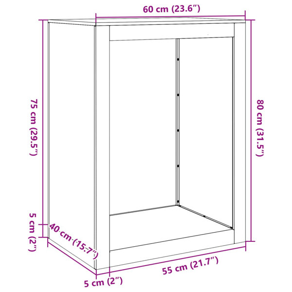 Dimensions du produit
