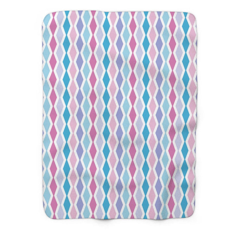 Mystic Unicorn - couverture sherpa 1 pièce de qualité supérieure 0222, L 60 po x L 80 po