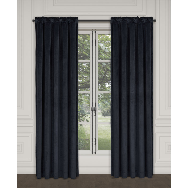 Townsend 84" Window Panel, 55" W x 84" L, Indigo