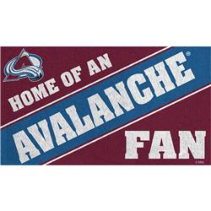Paillasson NHL PVC, NHL Colorado Avalanche