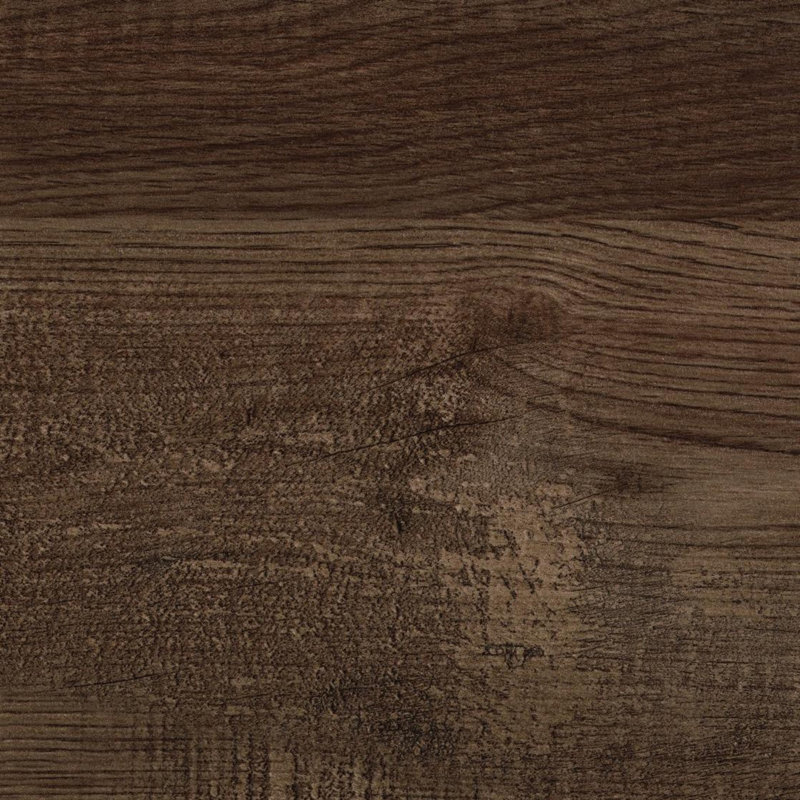 Lit à panneaux contemporain en bois, Brun rustique, Très grand lit