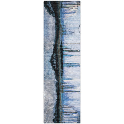Premium Machine Washable Mayfield Abstract Rug