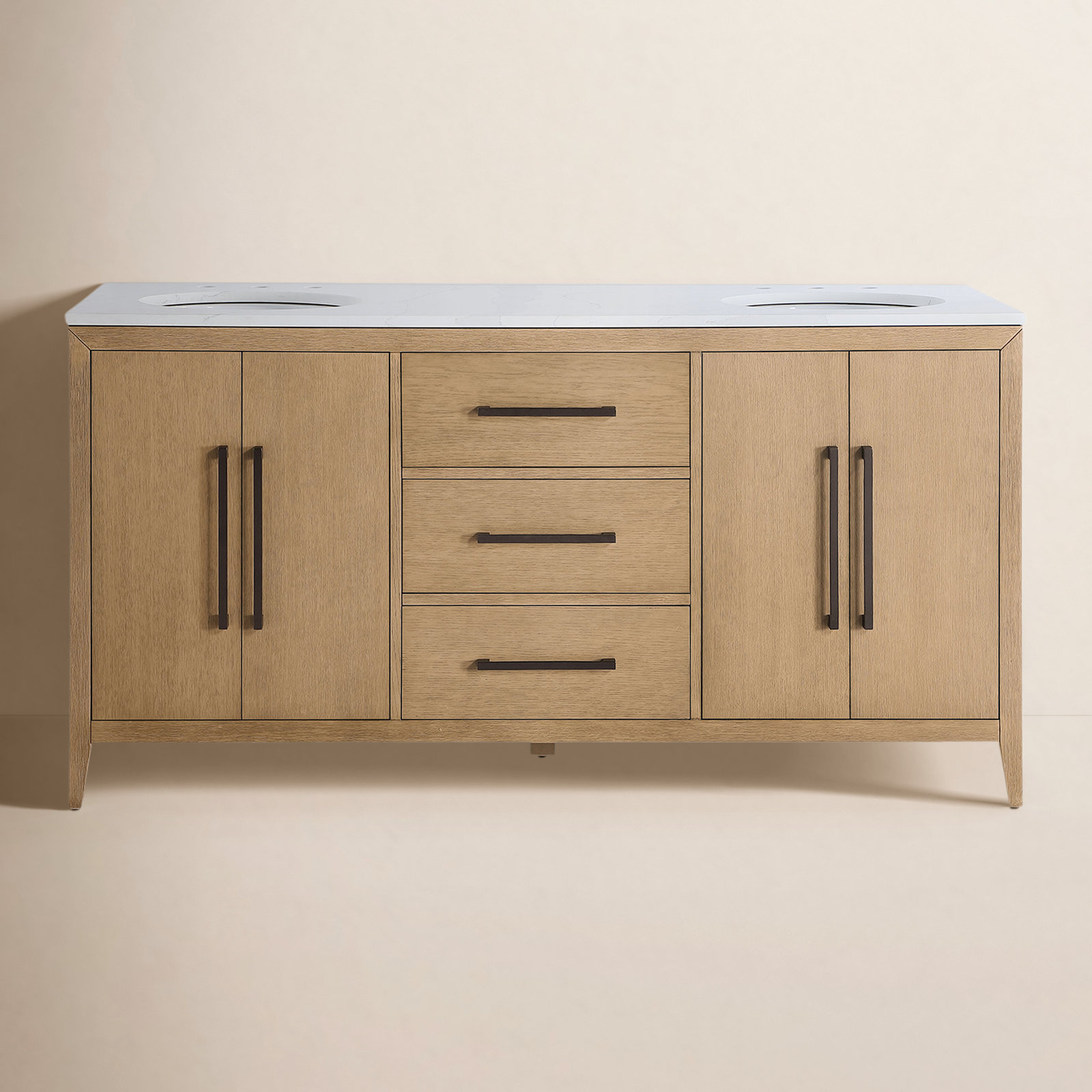 Alsup 66'' Double Bathroom Vanity