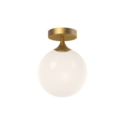 Nedra Glass Semi Flush Mount