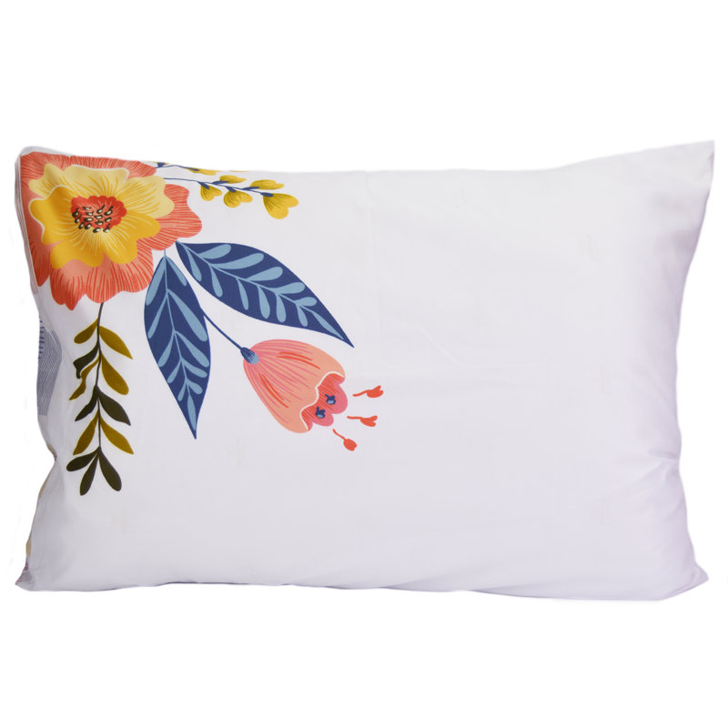 Donna Sharp Coral Crush 2PC Standard Pillowcase Set, Standard